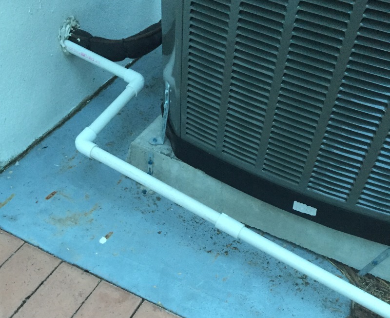air conditioner drain line