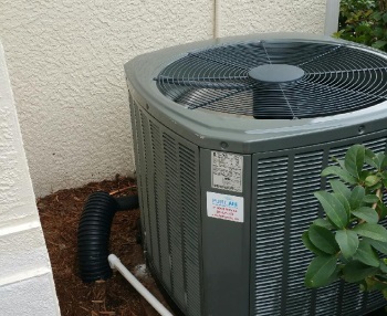 pure air conditioning maintenance service tag