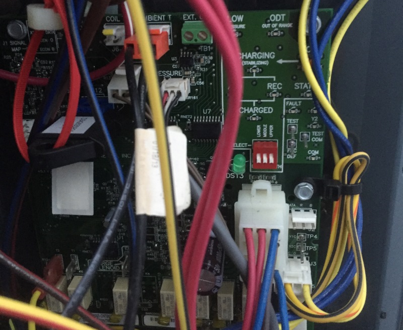circuit board in air conditioner system